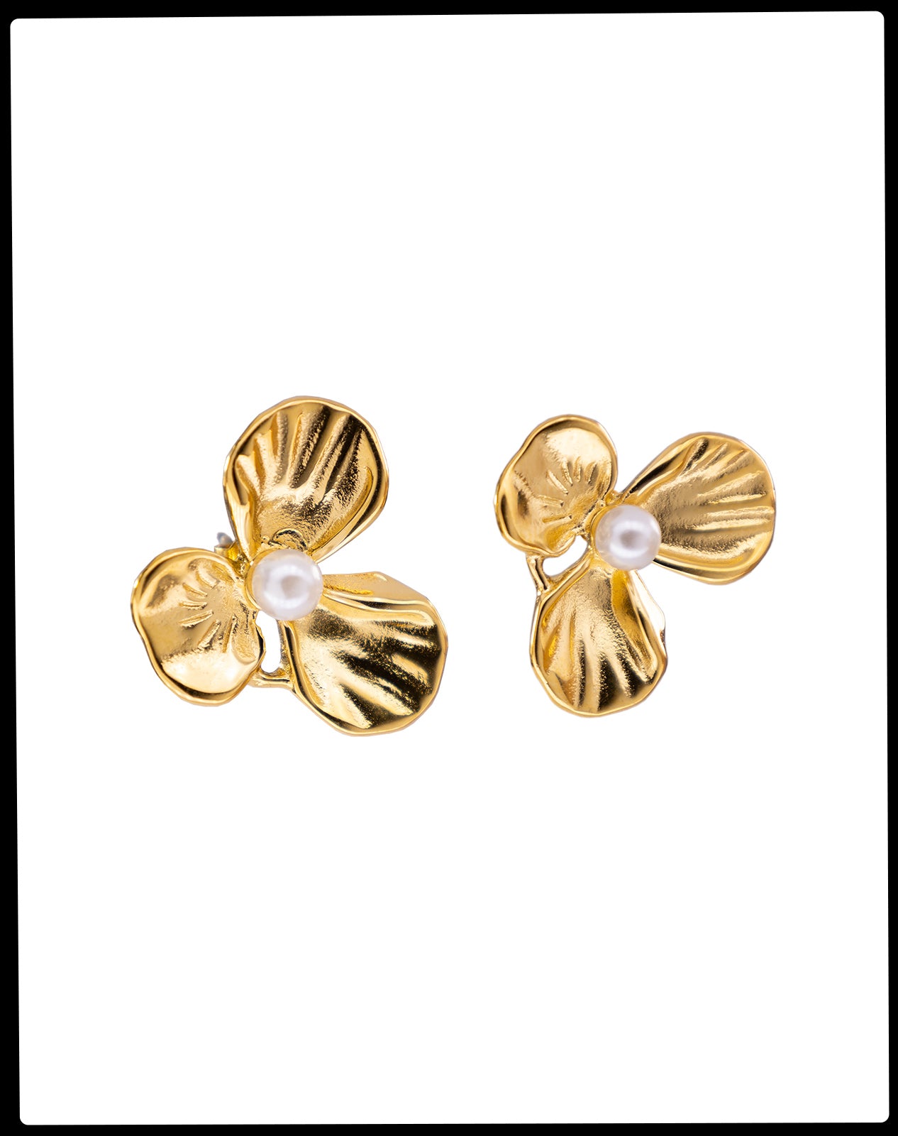 Earring Fleur Pearl