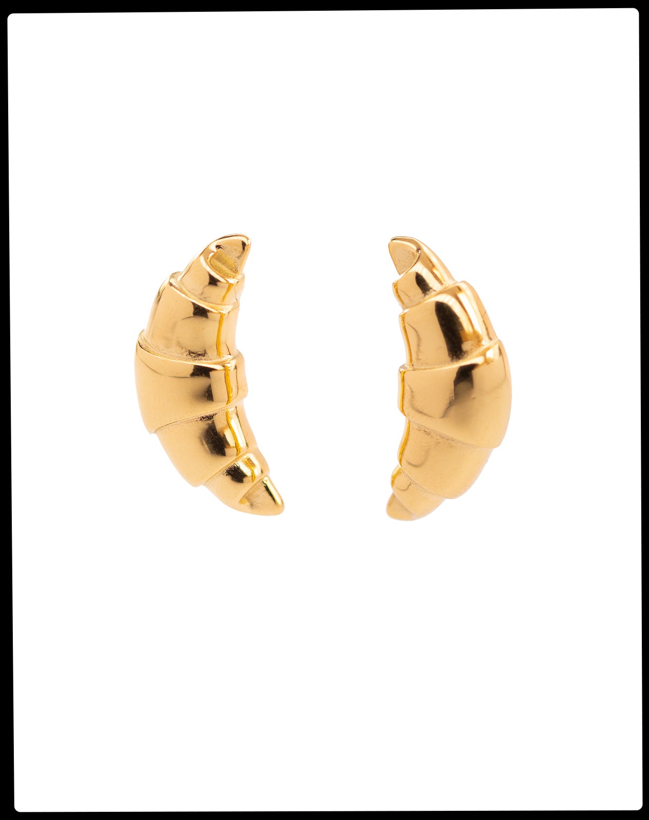 Earrings Croissant